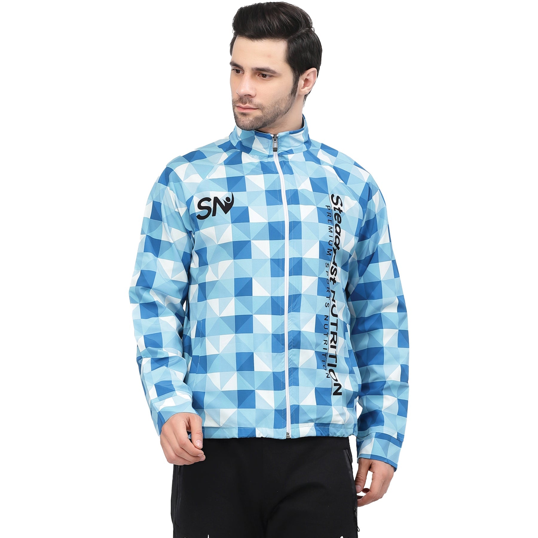 Complex Blue Jacket - Main Image