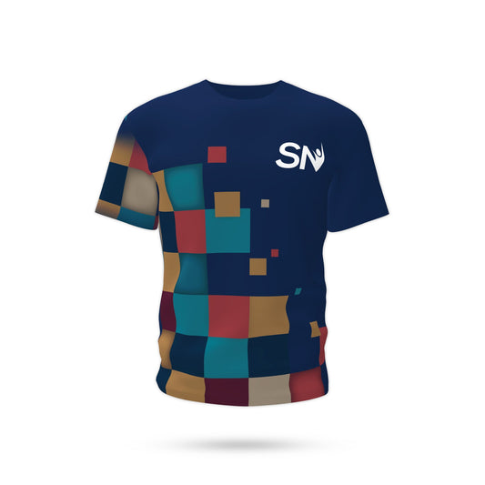 Square Blue T-Shirt